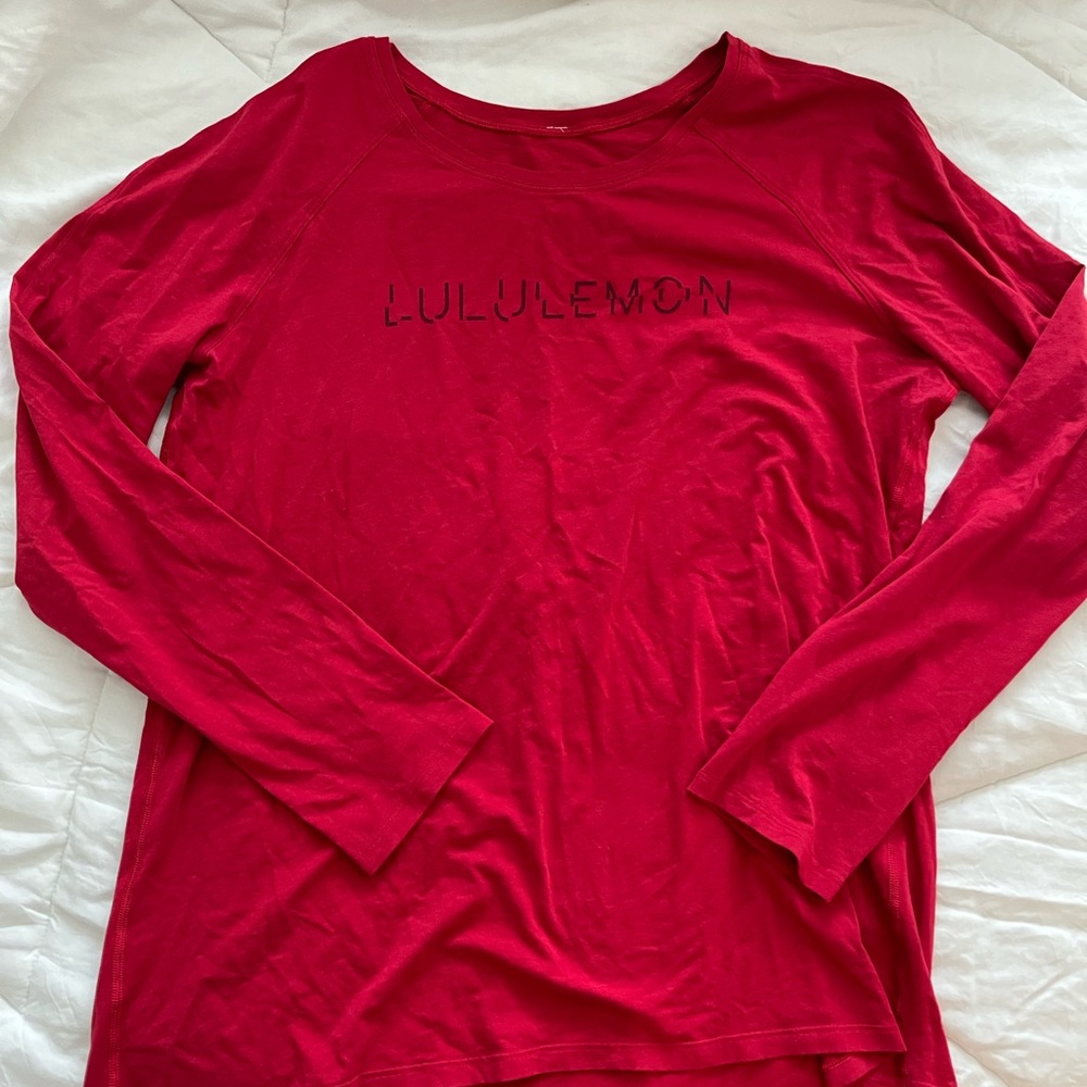 Lululemon Long Sleeve Tee, size 8